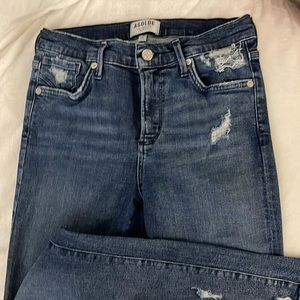 Agolde Skinny Jeans with Distressing